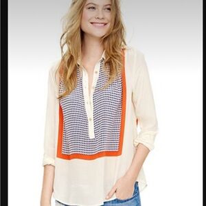 ISO In Search Of this cream blouse from J Crew